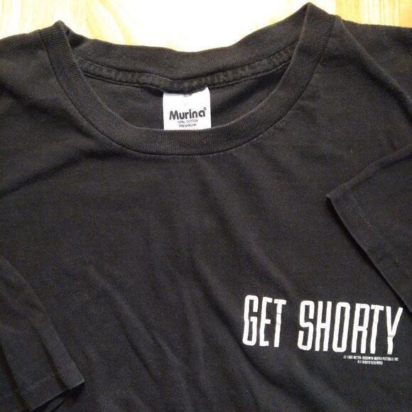 Vintage 90s Get Shorty Movie T-Shirt - Picture 1 of 8